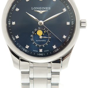 Longines Herrklocka L2.909.4.97.6 Master Blå/Stål Ø40 mm