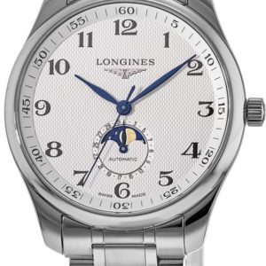 Longines Herrklocka L2.919.4.78.6 Master Silverfärgad/Stål Ø42 mm