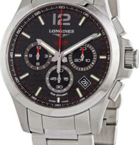 Longines Herrklocka L3.717.4.66.6 Conquest V.H.P. Svart/Stål Ø42 mm