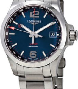 Longines Herrklocka L3.718.4.96.6 Conquest V.H.P. Blå/Stål Ø41 mm