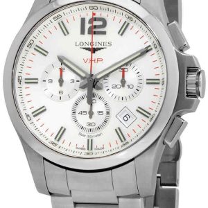 Longines Herrklocka L3.727.4.76.6 Conquest V.H.P. Silverfärgad/Stål