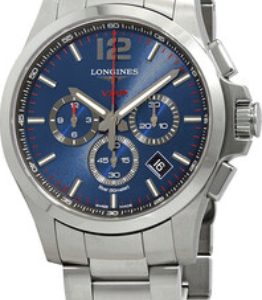 Longines Herrklocka L3.727.4.96.6 Conquest V.H.P. Blå/Stål Ø44 mm