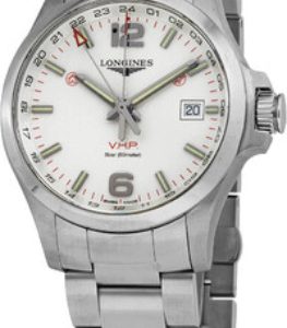 Longines Herrklocka L3.728.4.76.6 Conquest V.H.P. Silverfärgad/Stål