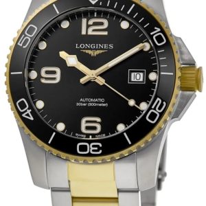 Longines Herrklocka L3.781.3.56.7 HydroConquest Svart/Stål Ø41 mm