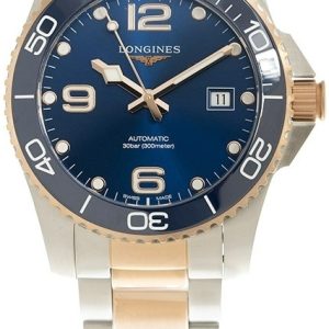 Longines Herrklocka L3.781.3.98.7 Hydroconquest Blå/Roséguldstonat