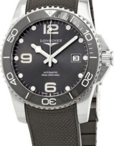 Longines Herrklocka L3.781.4.76.9 Hydroconquest Grå/Gummi Ø41 mm