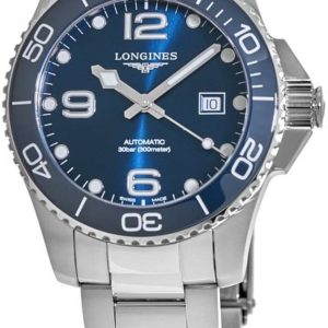 Longines Herrklocka L3.782.4.96.6 Hydroconquest Blå/Stål Ø43 mm