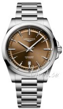 Longines Herrklocka L3.830.4.62.6 Conquest Brun/Stål Ø41 mm