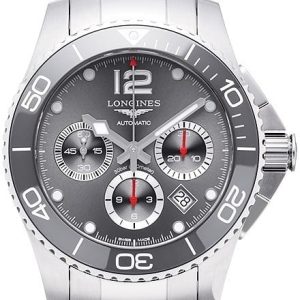 Longines Herrklocka L3.883.4.76.6 Hydroconquest Grå/Stål Ø43 mm