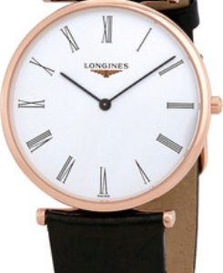 Longines Herrklocka L4.755.1.91.2 Grande Classique Vit/Läder Ø36 mm