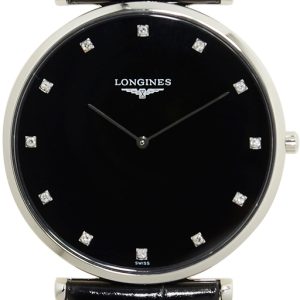 Longines Herrklocka L4.766.4.58.2 Grande Classique Svart/Läder Ø37