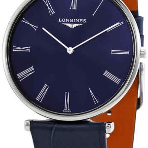 Longines Herrklocka L4.766.4.94.2 La Grande Classique De Blå/Läder