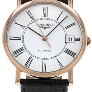 Longines Herrklocka L4.778.8.11.0 Grande Classique Vit/Läder Ø34.5