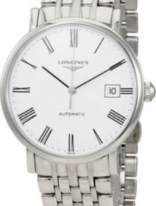 Longines Herrklocka L4.810.4.11.6 Elegant Vit/Stål Ø37 mm