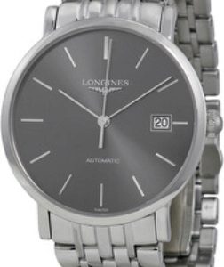 Longines Herrklocka L4.810.4.72.6 Elegant Grå/Stål Ø37 mm