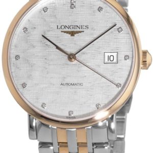 Longines Herrklocka L4.810.5.77.7 Elegant Silverfärgad/18 karat