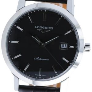 Longines Herrklocka L4.825.4.52.0 The 1832 Svart/Läder Ø40 mm