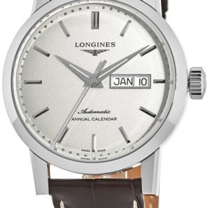 Longines Herrklocka L4.827.4.92.2 Heritage 1832 Beige/Läder Ø40 mm