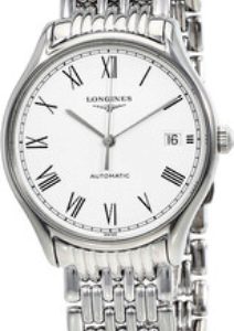 Longines Herrklocka L4.860.4.11.6 Grande Classique Vit/Stål Ø35 mm