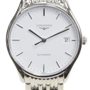 Longines Herrklocka L4.860.4.12.6 Grande Classique Vit/Stål Ø35 mm