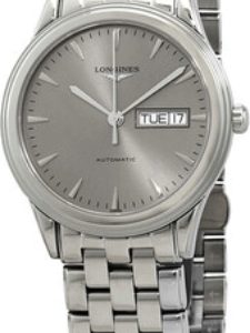 Longines Herrklocka L4.899.4.72.6 Flagship Silverfärgad/Stål Ø38.5