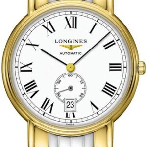 Longines Herrklocka L4.904.2.11.7 Presence Vit/Stål Ø38.5 mm