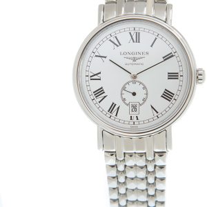 Longines Herrklocka L4.905.4.11.6 Presence Vit/Stål Ø40 mm