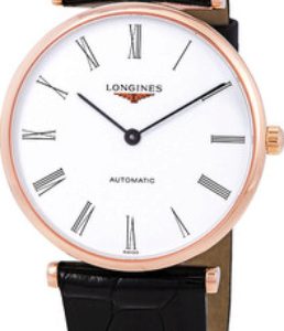 Longines Herrklocka L4.908.1.91.2 Grande Classique Vit/Läder Ø36 mm