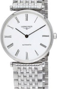 Longines Herrklocka L4.908.4.11.6 Grande Classique Vit/Stål Ø36 mm