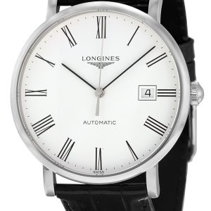 Longines Herrklocka L4.910.4.11.2 Grande Classique Vit/Läder Ø39 mm