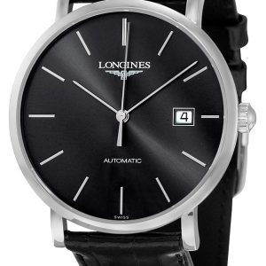 Longines Herrklocka L4.910.4.72.2 Grande Classique Grå/Läder Ø39 mm