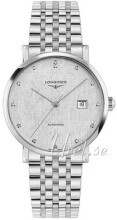 Longines Herrklocka L4.911.4.77.6 Elegant Silverfärgad/Stål Ø41 mm