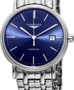 Longines Herrklocka L4.921.4.92.6 Presence Blå/Stål Ø38.5 mm