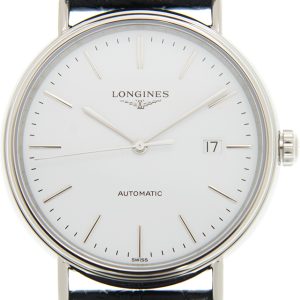 Longines Herrklocka L4.922.4.12.2 Presence Vit/Läder Ø40 mm