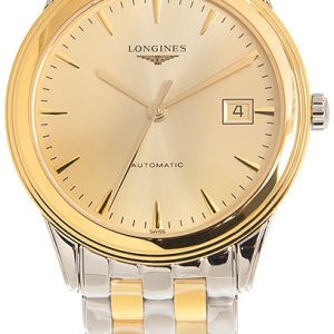 Longines Herrklocka L4.974.3.32.7 Flagship Gulguldstonad/Gulguldtonat