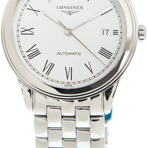 Longines Herrklocka L4.974.4.11.6 Flagship Vit/Stål Ø38.5 mm