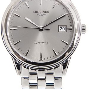 Longines Herrklocka L4.974.4.72.6 Flagship Silverfärgad/Stål Ø38.5