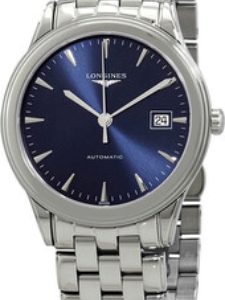 Longines Herrklocka L4.974.4.92.6 Flagship Blå/Stål Ø38.5 mm