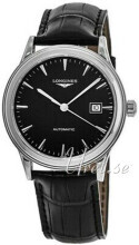 Longines Herrklocka L4.984.4.59.2 Flagship Svart/Läder Ø40 mm