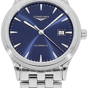 Longines Herrklocka L4.984.4.92.6 Flagship Blå/Stål Ø40 mm