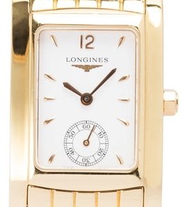 Longines Herrklocka L5.502.6.16.6 DolceVita Vit/18 karat gult guld