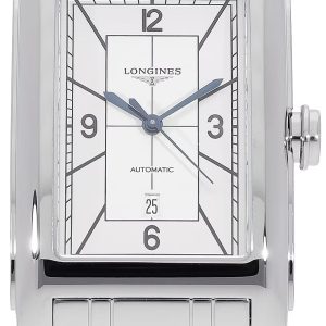 Longines Herrklocka L5.757.4.73.6 Dolcevita Silverfärgad/Stål