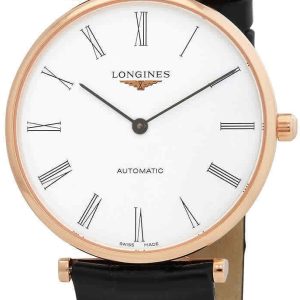 Longines L4.918.1.91.2 La Grande Classique De Vit/Läder Ø38 mm