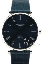 Longines L4.918.4.94.2 La Grande Classique De Blå/Läder Ø38 mm