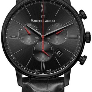 Maurice Lacroix Herrklocka EL1098-PVB01-310-1 Eliros Svart/Läder