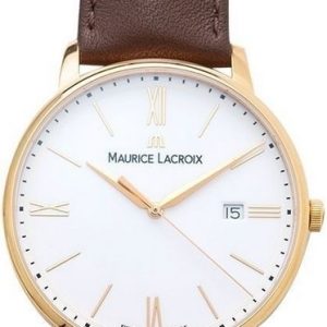 Maurice Lacroix Herrklocka EL1118-PVP01-112-1 Eliros Date Vit/Läder