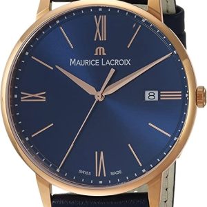 Maurice Lacroix Herrklocka EL1118-PVP01-411-1 Eliros Date Blå/Läder