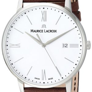 Maurice Lacroix Herrklocka EL1118-SS001-113-1 Eliros Vit/Läder Ø40