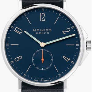 Nomos Glashütte Ahoi Herrklocka N-552 Blå/Textil Ø40 mm