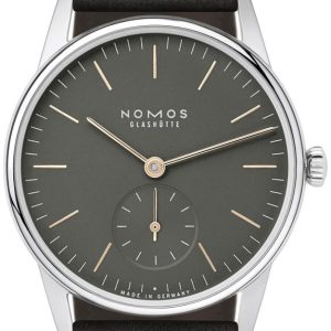 Nomos Glashütte Damklocka N-326 Orion Grå/Läder Ø32.8 mm